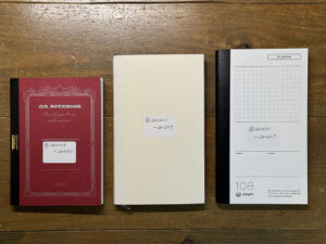 CDノート、MDノート、クレシャ